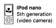 iPod nano (5th generation)