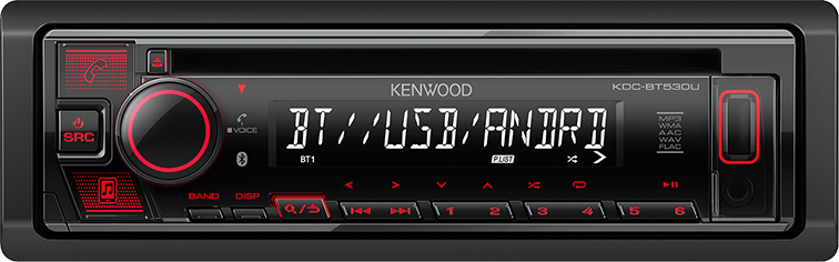 KDC-BT530U CD MP3 USB AUX BLUETOOTH 200W CAR STEREO RADIO NEW