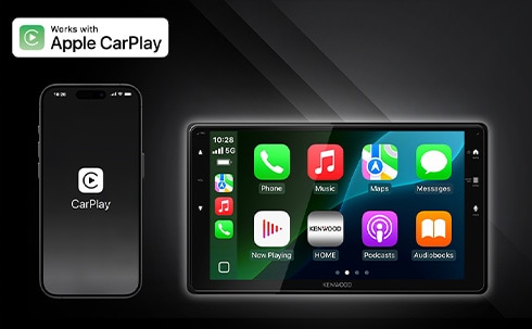 Works with Apple CarPlay