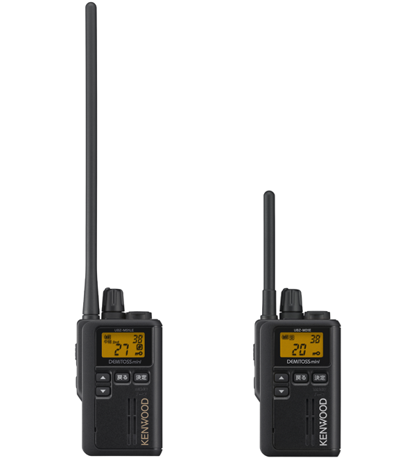 正規激安 ワイヤレスアンプ音響機器専門店ケンウッド KENWOOD 特定小電力トランシーバー イヤホン付きクリップマイクロホン5台セット UBZ- M31E-Y イエロー EMC-14