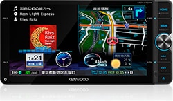 KENWOOD ケンウッド  MDV-Z701W  カーナビ　データ 2019画面サイズ56インチ